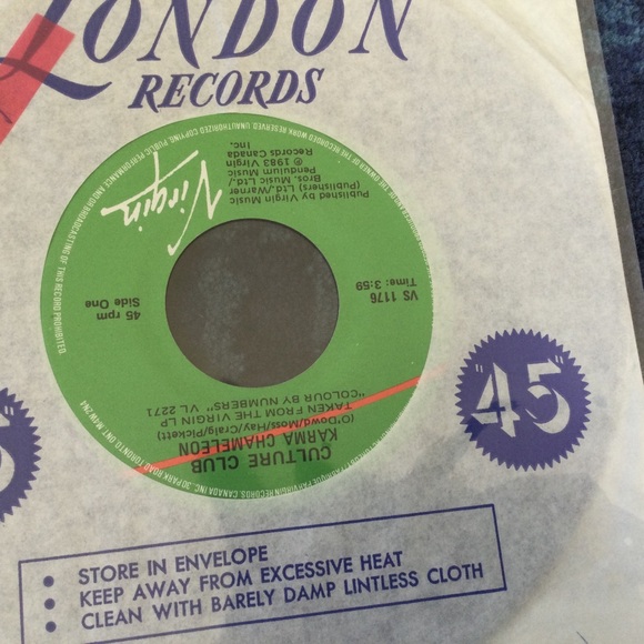 Lot of Six 45 Records Vinyl 80s Springsteen Diana Ross Blondie Billy Joel - Picture 7 of 16